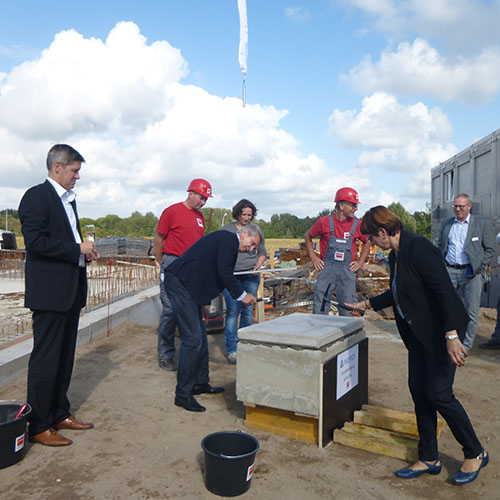 laying of the foundation stone